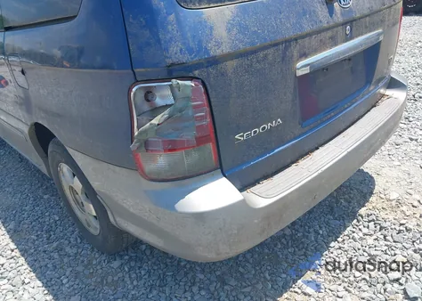 2002 Kia Sedona Ex/Lx from USA, damaged, VIN KNDUP131026202490